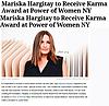 2016 Mariska Gets Karma Award