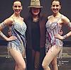 2014 Mariska Backstage with the Rockettes
